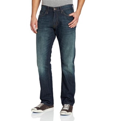 Levis Mens 514 Straight Fit Jeans - Midnight Blue