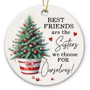 Friendship Christmas Ornaments 2025, Gifts for Friends, Soul Sisters, BFF, Work Besties - 1 of 4