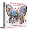 Sunsout Winter Butterfly 1000 pc Shaped  Jigsaw Puzzle 97005 - image 2 of 4