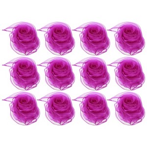 Unique Bargains Square Play Magic Music Activity Juggling Chiffon Dance Scarves 12 Pcs - 1 of 4