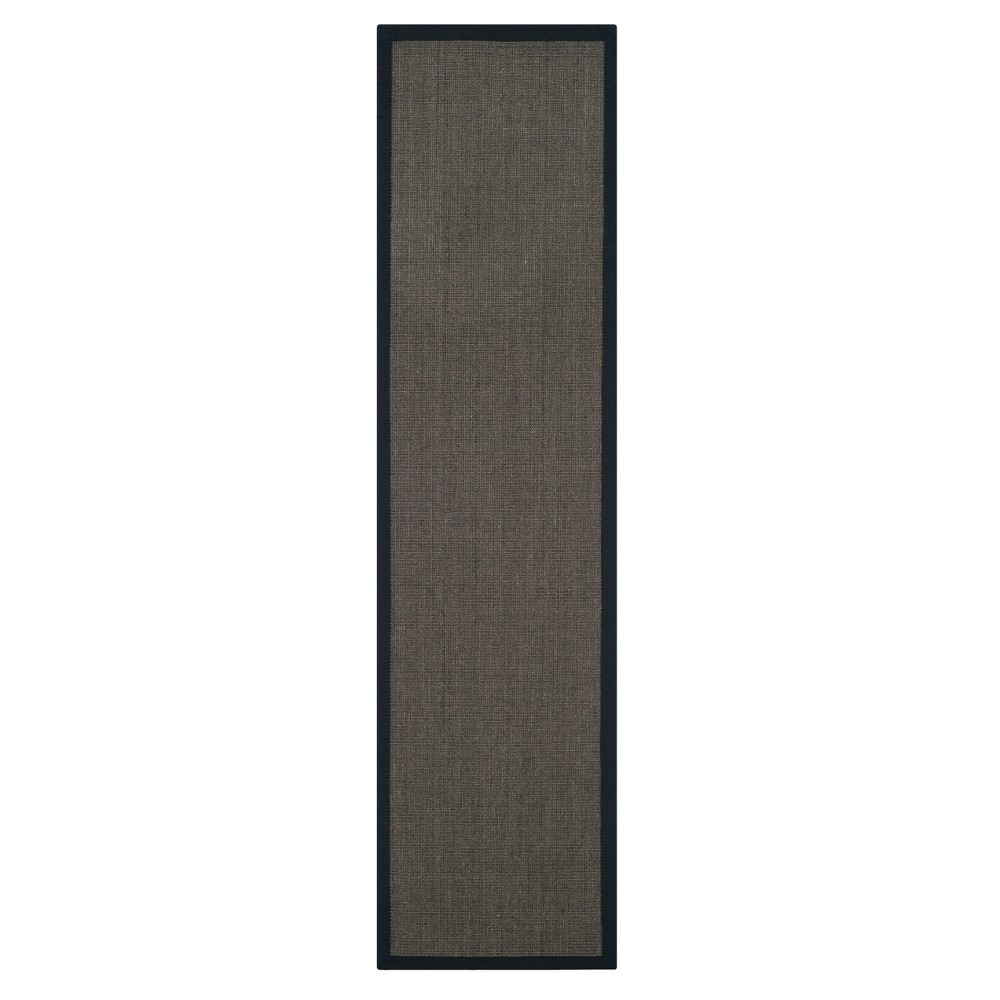 2'x6' Runner Klara Solid Loomed Brown - Safavieh