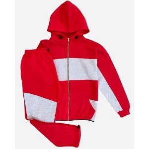 Men’s Stylish Fleece Fashion hoodie Jogging Suit with matching pant - 1 of 4