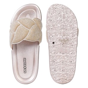 Women's Fashion Embossed Flipper Sandals - 1 of 4