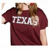 Women's Sequin Texas Stars & Fringe T-Shirt - FANTASTIC FAWN - 3 of 3