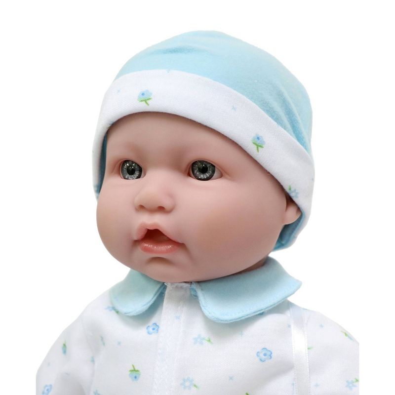 JC Toys La Baby 16&#34; Baby Doll - Blue Outfit with Pacifier, 3 of 7