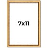 PosterPalooza | Photo Size Classic Modern Gold Frame - UV Acrylic, Foam Board Backing, Hanging Hardware - 2 of 4