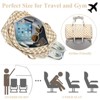 Generic Gym Bag Sports Duffle Bag with Wet Pocket Weekender Overnight Bag - 4 of 4