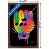 Trends International Jason Naylor - Fist of Color Framed Wall Poster Prints - 3 of 4