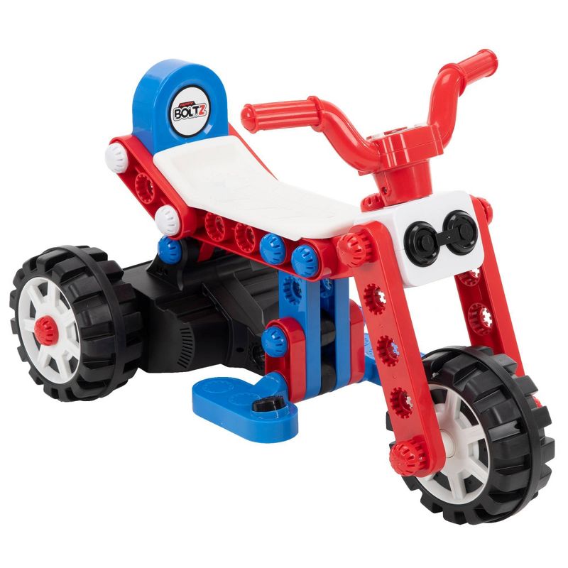 Huffy 6V 3-in-1 Boltz Quad Powered Ride-On - Red/White/Blue, 4 of 15