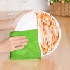 Unique Bargains Microfiber Lint Free Highly Absorbent Reusable Kitchen Towels 12 Packs - 2 of 4