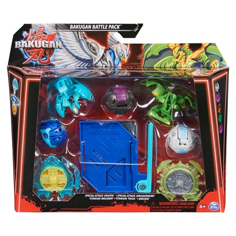 Bakugan Special Attack Ventri and Dragonoid Battle Pack Action Figure Set