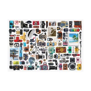 EuroGraphics Classic Cameras Collectible Shaped Tin Puzzle: Jigsaw Puzzle - 1 of 4