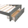 NicBex Twin Size Wood Platform Bed with 1 Drawer and Headboard for Adults/Boys/Girls - 4 of 4