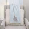 Disney Dumbo Shine Bright Little Star Super Soft Baby Blanket with Applique - Aqua/Gray/Yellow - 3 of 4