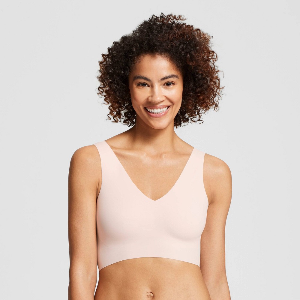 True & Co. True Everybody Women's V-Neck Bra - Light Beige 3X