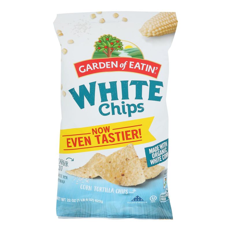 Garden Of Eatin' White Corn Tortilla Chips - Case of 10/22 oz, 2 of 6