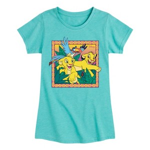 Girls' - Disney - The Lion King Fitted Short Sleeve Graphic T-Shirt - 1 of 4