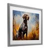 Stupell Industries Brown Bird Hunting Dog Framed Print Under Glass Art - 2 of 4