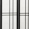 6 Ft. Tall Eudes Shoji Screen - Black (3 Panels) : Target