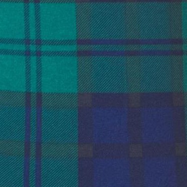 green plaid