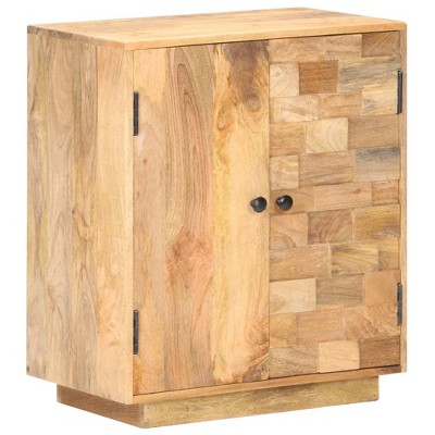 vidaXL Sideboard 23.6 inches x13.8 inches x27.6 inches  Solid Mango Wood