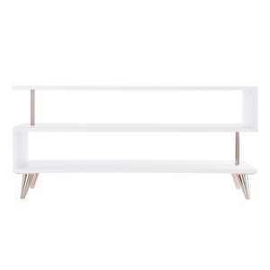 Sills Low Profile TV Stand - MS9204 - White - SEI - 1 of 4