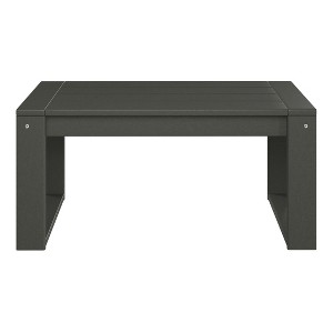 WestinTrends Montara Modern Outdoor HDPE Rectangle Patio Coffee Table - 1 of 4