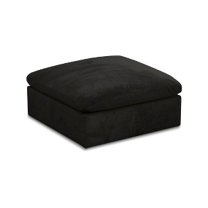 Meridian Furniture,Cozy Velvet Ottoman - 1 of 4