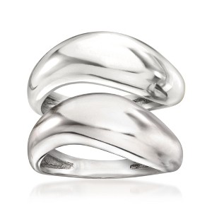 Ross-Simons Sterling Silver Jewelry Set: 2 Sculptural Rings - 1 of 4