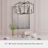 Hunter Fan Zoanne 30" 6-Light Lantern Chandelier Ceiling Light Fixture Matte Black - 4 of 4