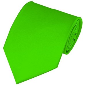Solid Color 3.5 Inch Wide And 62 Inch Extra Long Necktie For Big & Tall Men - 1 of 4