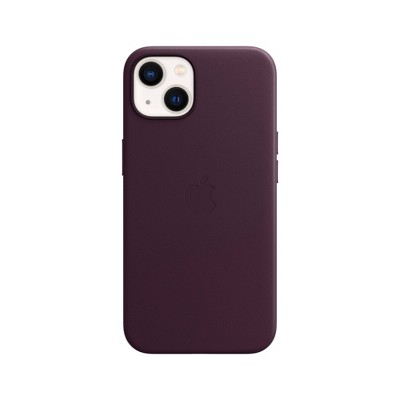 Apple iPhone 13 Leather Case with MagSafe - Dark Cherry