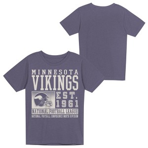 NFL Minnesota Vikings Women's Washed T-Shirt - 1 of 3