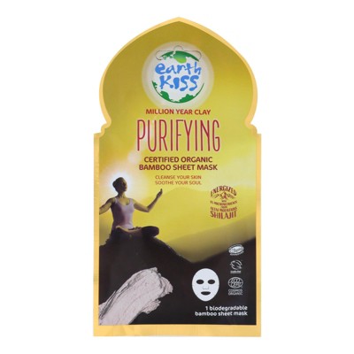 Earth Kiss - Sheet Mask Mineral Youth Purifying - Case of 12 - 0.35 oz