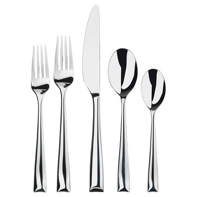 Gourmet Settings 20pc Strand Flatware Set