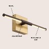 JONATHAN Y Makena Modern Minimalist Dimmable Integrated LED Metal Wall Sconce - 3 of 4