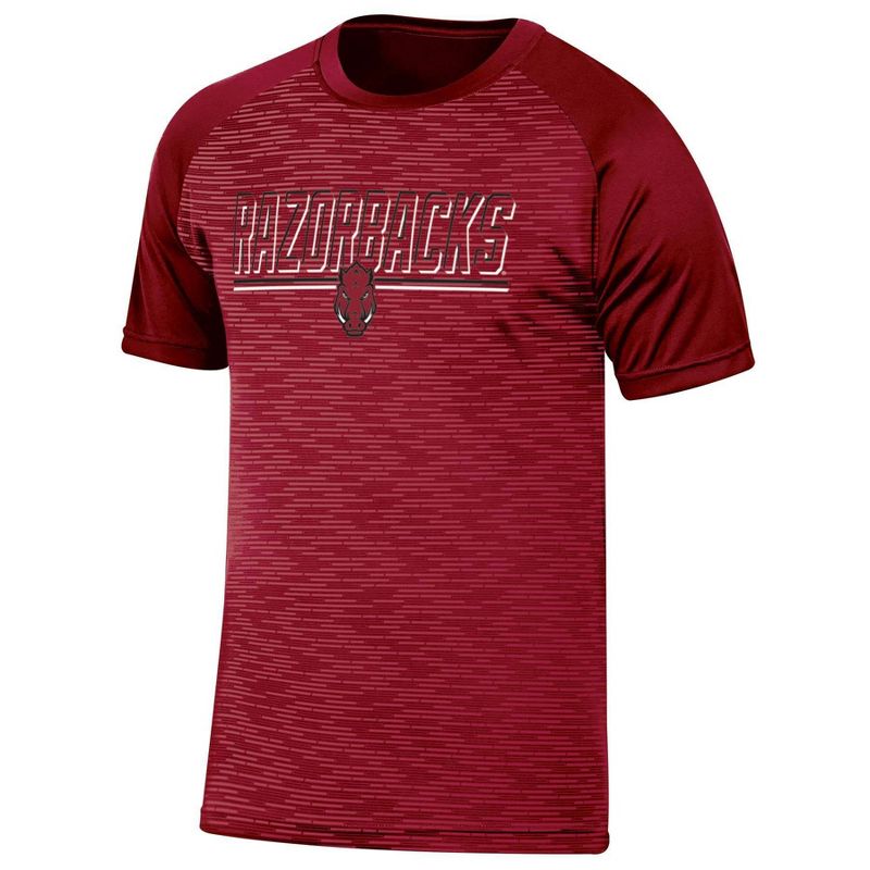 NCAA Arkansas Razorbacks Men&#39;s Poly T-Shirt, 1 of 4