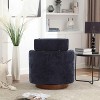 CAVINAS 360 Degree Accent Swivel Chair with Soft Adjustable Backrest Comfy Chair Lounge Chair for Living Room - 3 of 4