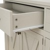 Lyngins Sideboard Buffet Cabinets with 4 Doors,2 Drawers,Adjustable Shelf,X-shaped Coffee Bar Cabinets,Credenzas for Kitchen,Entryway - 4 of 4