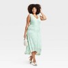 Women's Ruched Midi Sundress - A New Day™ - 3 of 3
