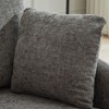 Hrinhom 40.6" W Modern Swivel Accent Chair With Pillows,Chenille Upholstered Swivel Sofa Chair - 2 of 4