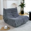 Chic Crate-Bean Bag Recliner Sofa – No Installation High-Density Foam Lounge Chair for Adults, Living Room & Gaming Space, Portable Bean Bag Chair - 4 of 4
