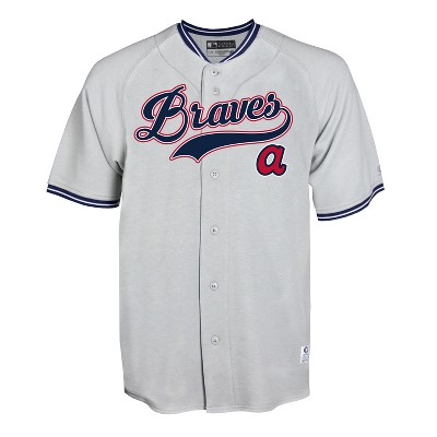 Atlanta Braves Gray Retro Team Jersey 