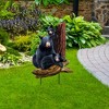 Briarwood Lane Summer Metal Art 14x1.5 Black Bear Family For Summer Metal Art - 2 of 3