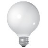 GE 25w 4pk G25 Incandescent Light Bulb White - image 2 of 3