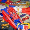 FUNFORFUN Race Car Track Set with 5 Cars, Construction Toys Race Tracks for Kids Boy Age 3-8, Christmas Birthday Gifts for for 3 4 5 6 Year Old Boys - 3 of 4