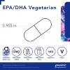 Pure Encapsulations EPA/DHA Vegetarian - Algae-Derived EPA and DHA to Support Cardiovascular Health and Daily Wellness - 120 Capsules* - 3 of 4