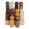 Cosy Multicultural Wooden Peg People - Set of 10 - 2 of 3