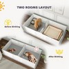Skyzone Whelping Box for Dogs & Puppies - Adjustable Entrance, Waterproof Pee Pad, Stable Pine Wood - 4 of 4