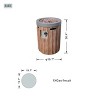 Moda Furnishings 19.7" W x 26.4" H Propane Outdoor Fire Pit - 4 of 4